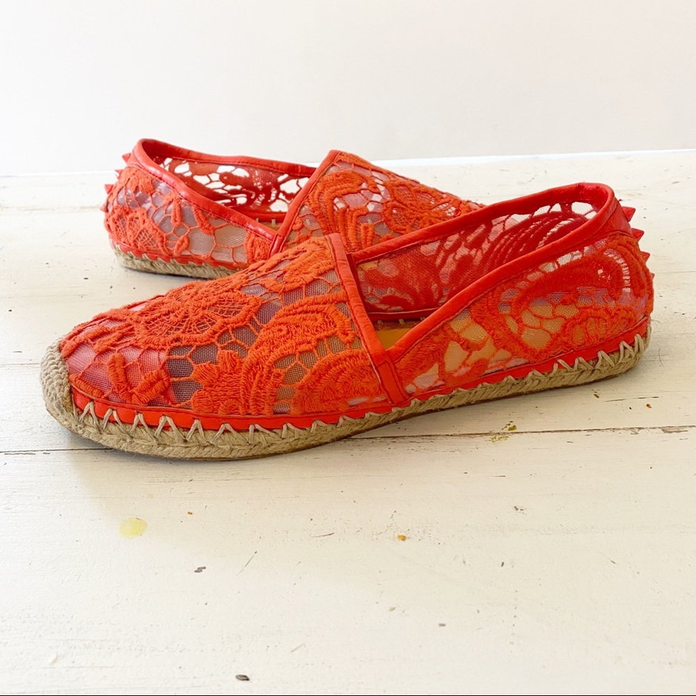 Rebecca Minkoff | Genny Lace Stud Espadrilles